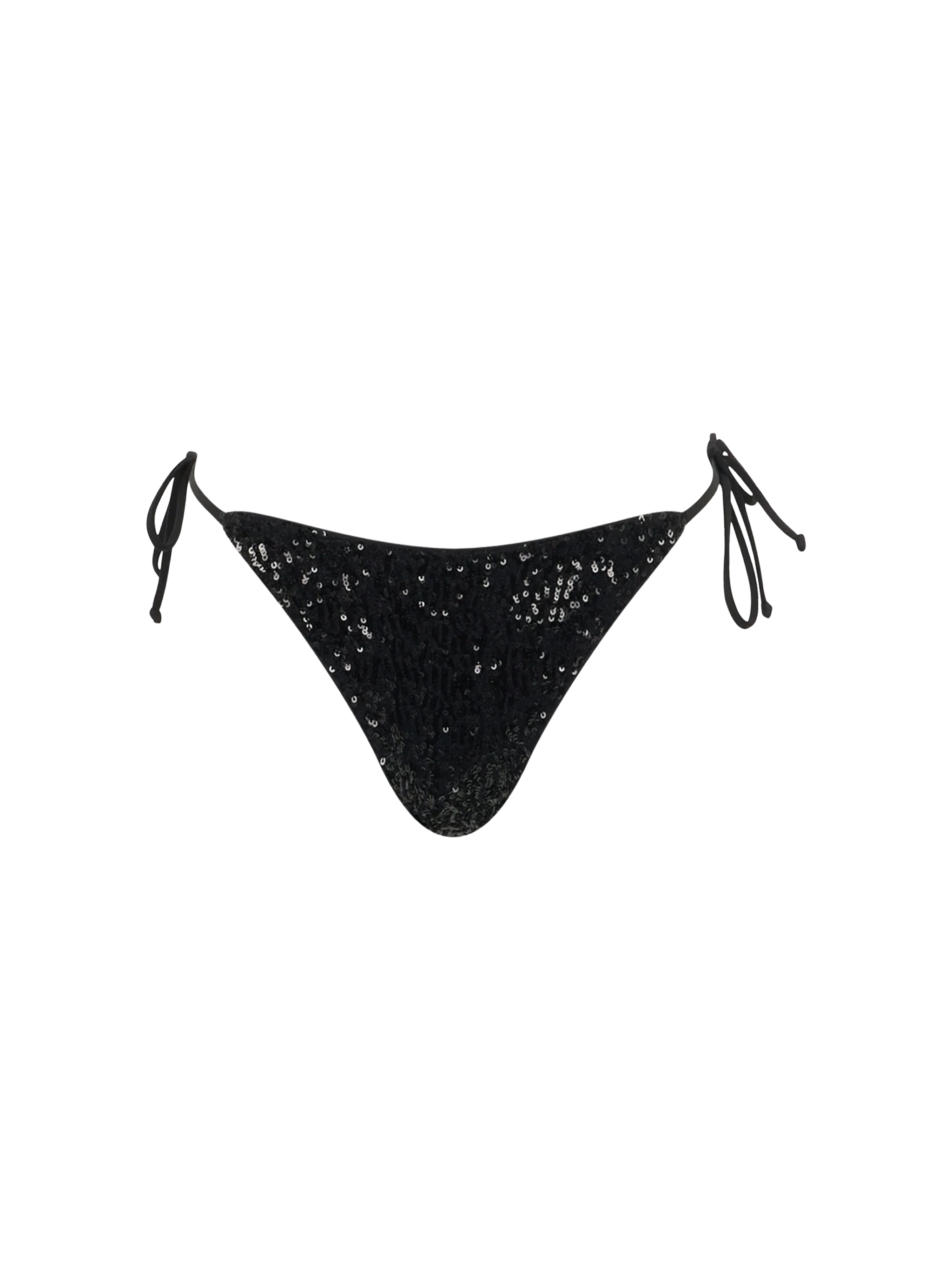 Braguita de baño Marielle para mujer, color negro con lentejuelas.