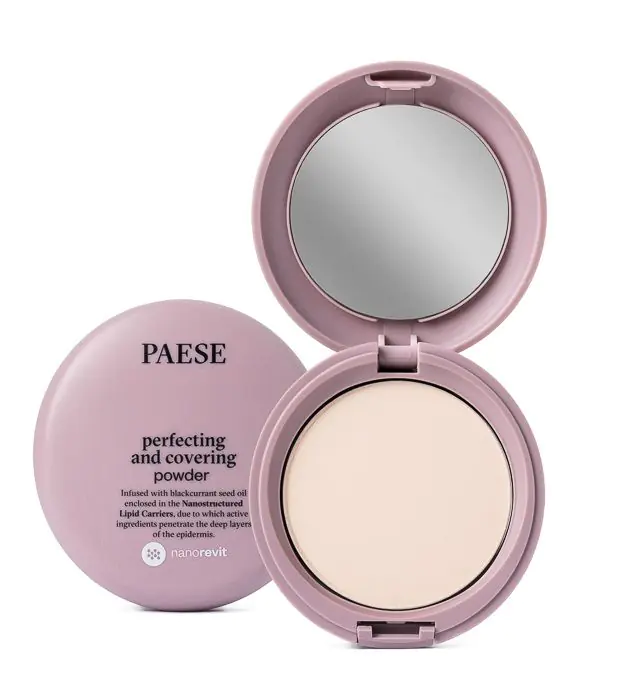Paese Nanorevit Upiększająco-kryjący puder do twarzy, 01 Ivory