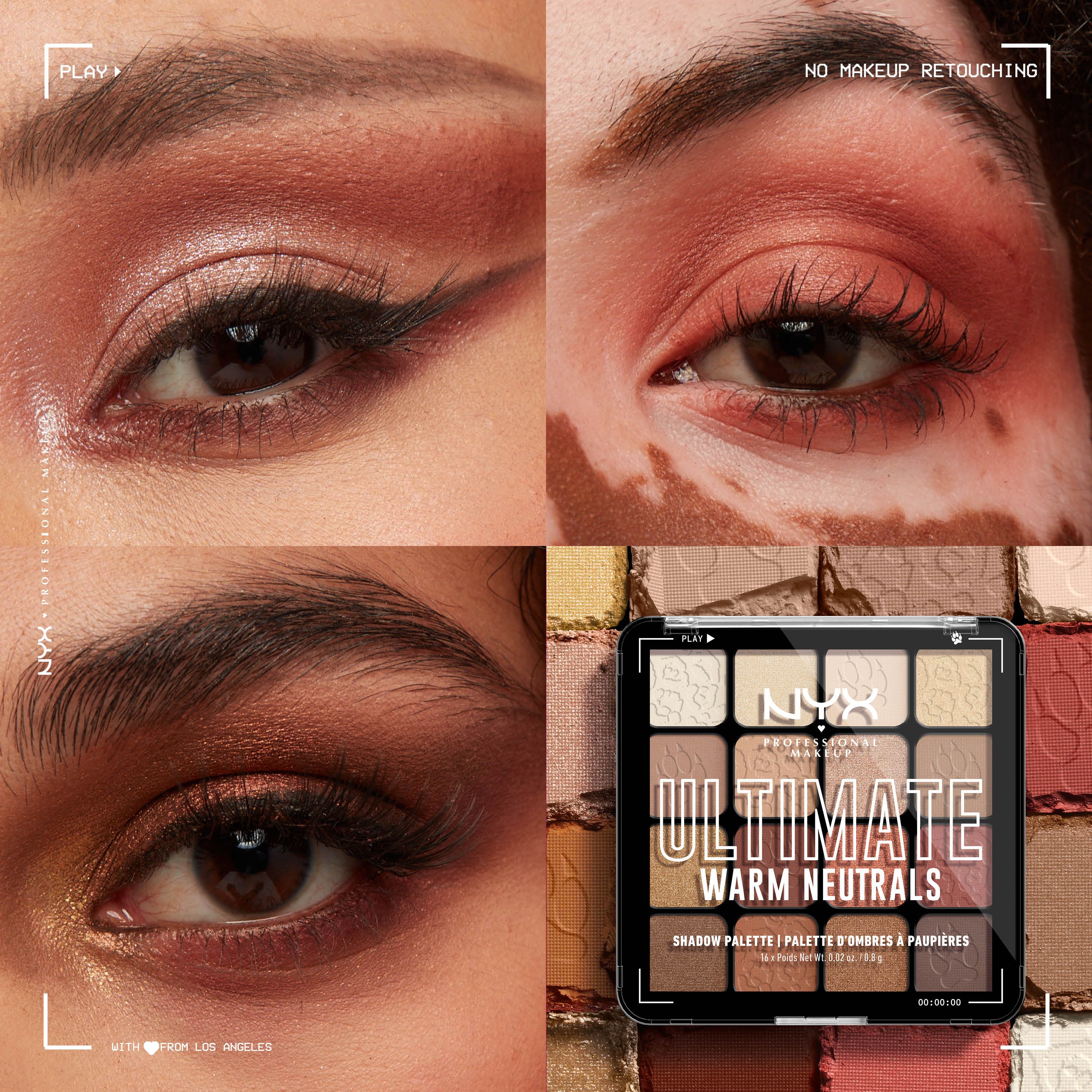 „Ultimate Shadow Palette“ akių šešėlių paletės Akių šešėlių paletės ir makiažas
