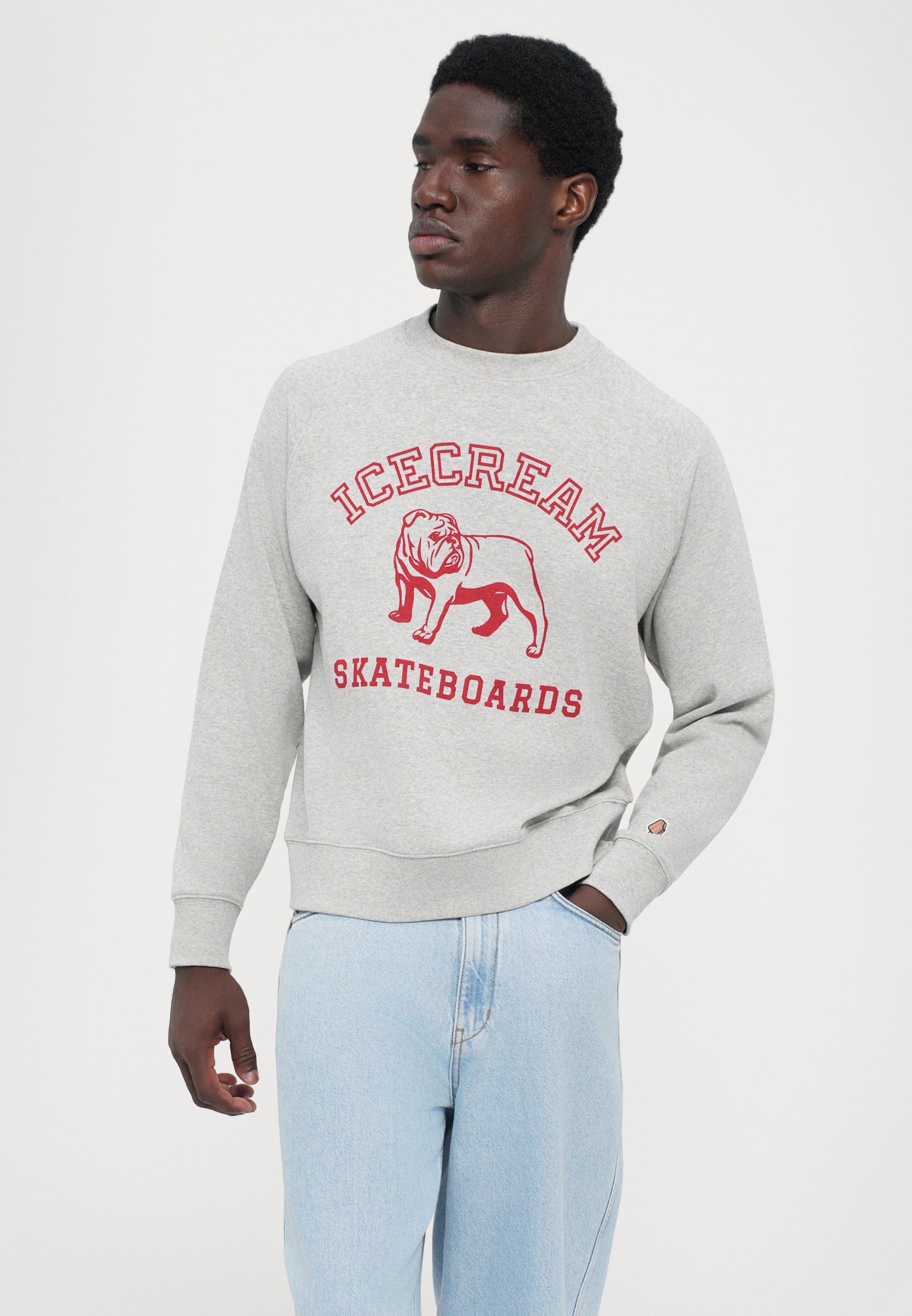 Moletom Icecream BULLDOG CREWNECK - cinza