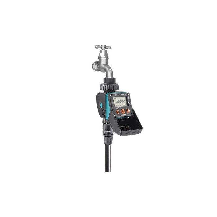 Automatic irrigation timer - Claber - Video-2 - Digital - White - Garden