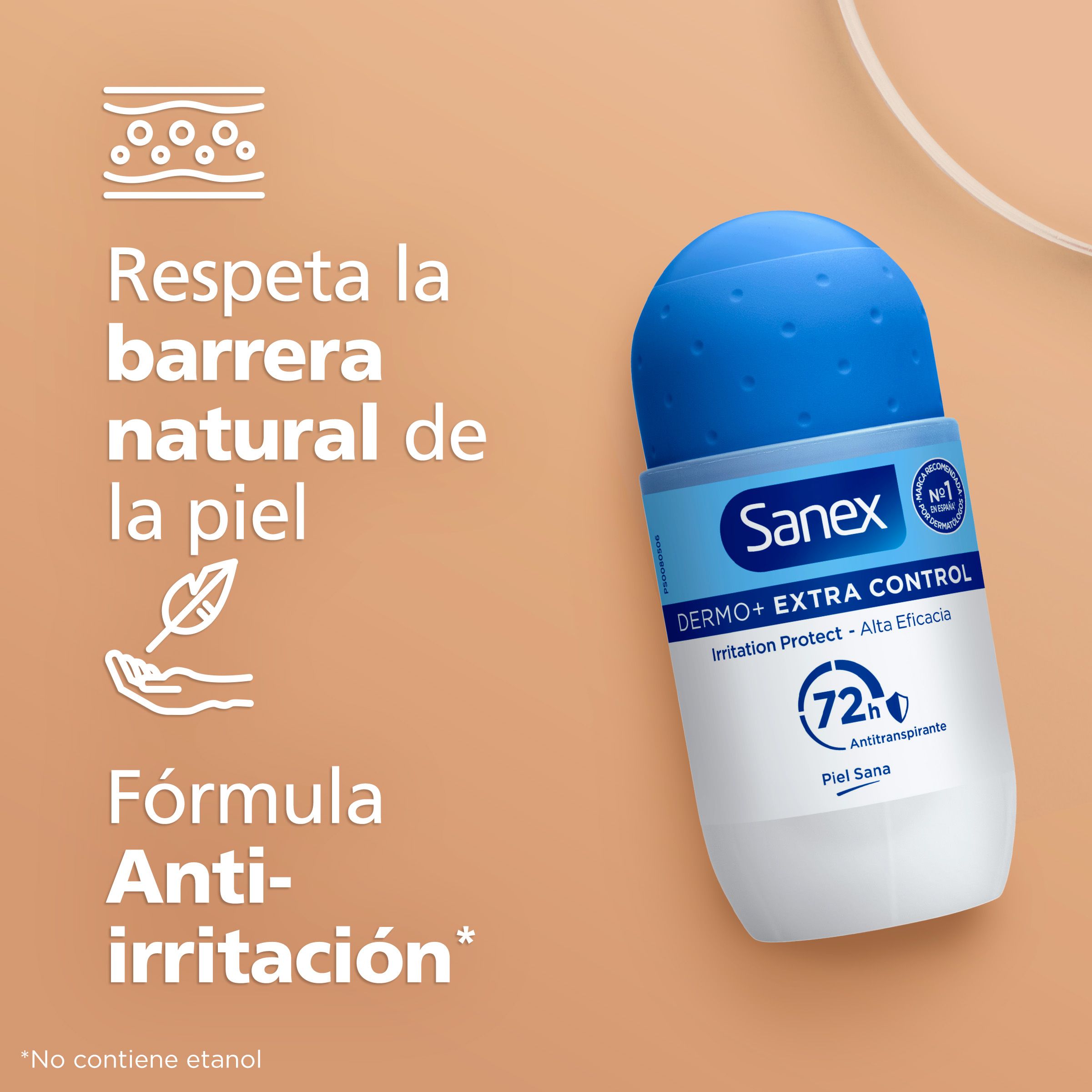 Dermo Extra Control 72h antiperspirant roll-on dezodorans Roll-on dezodoransi