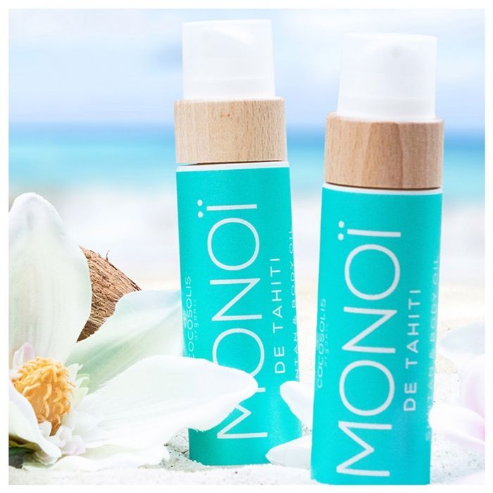 COCOSOLIS - Monoi bruiningsolie 110 ml (Kokosnoot - Bloemig)
