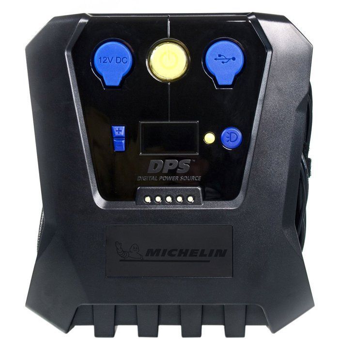 Compresor programable de 12 V de 0,05 bar a 7 bar - MICHELIN - Programable - para coches, motocicletas, bicicletas, balones y colchones de aire