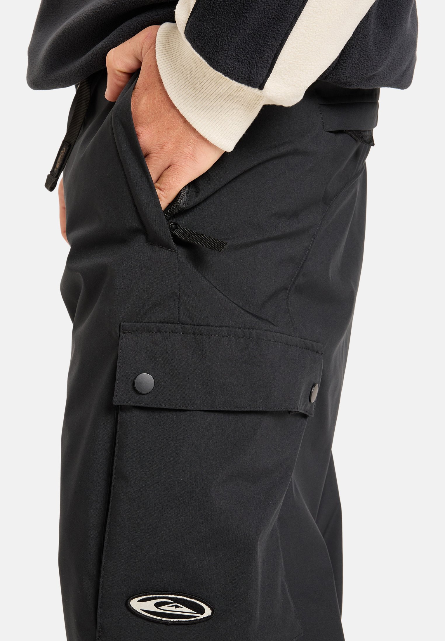 Quiksilver SNOW DOWN - Outdoorbroek - echt zwart