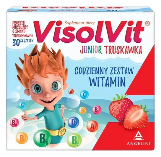 Visolvit Junior Truskawka, 30 Saszetek