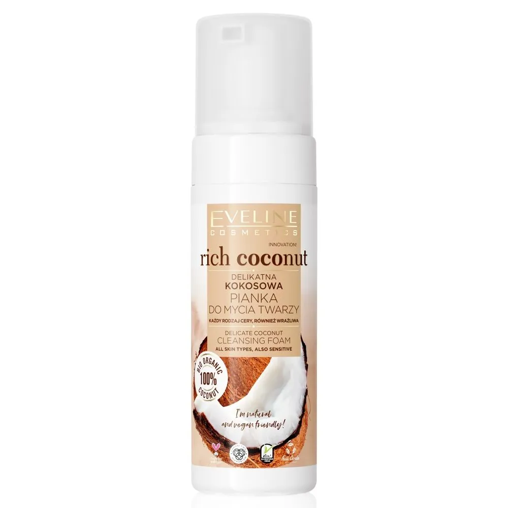 Eveline Rich Coconut Pianka do mycia twarzy