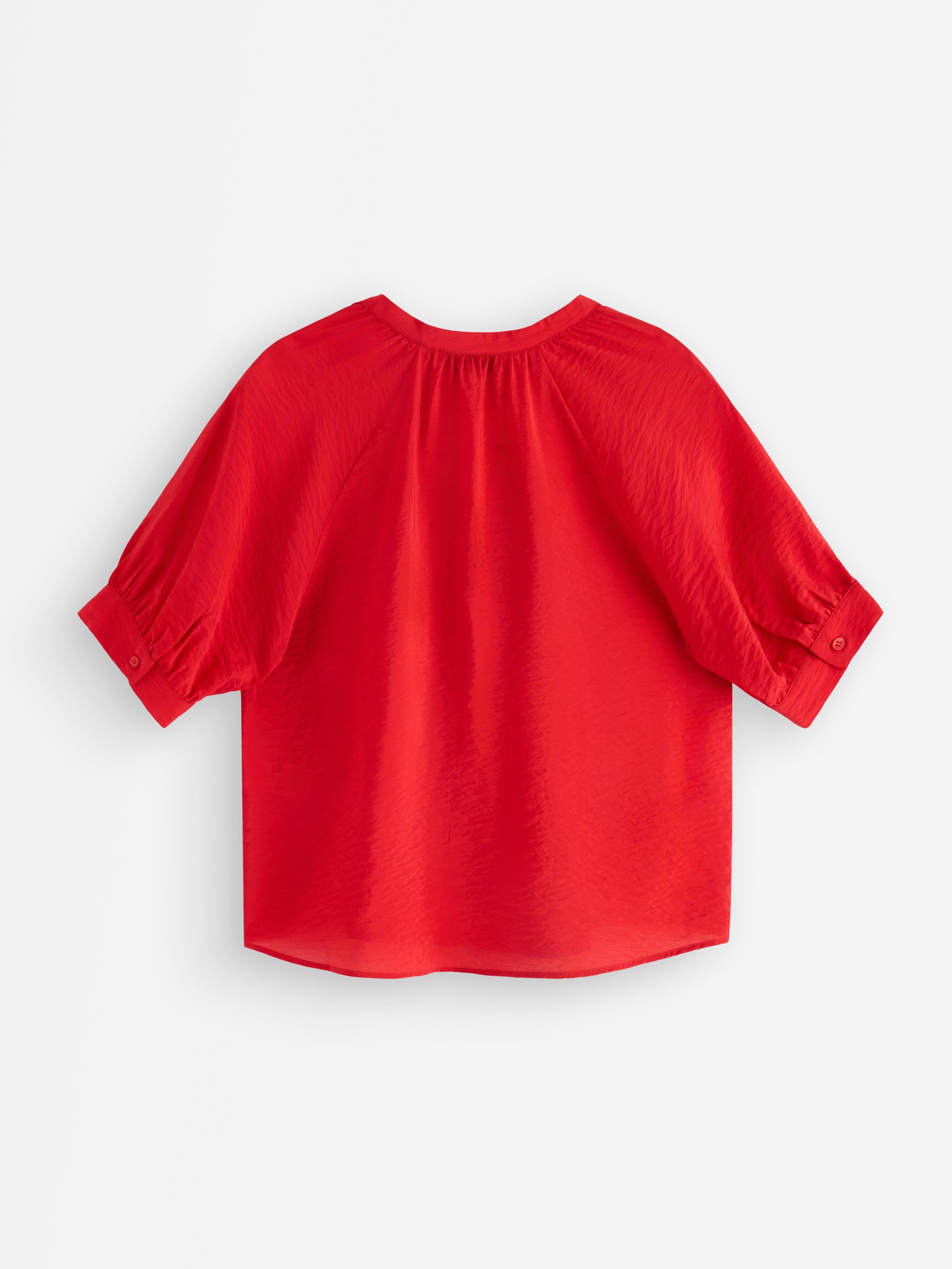 Bluza kratkih rukava crvene boje