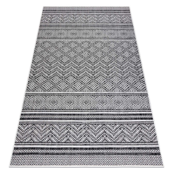 Dywan SZNURKOWY SIZAL SION Zygzag, Romby Boho 80x150 cm