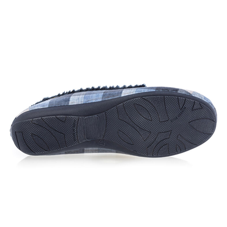 Pantoufles Femme Bleu