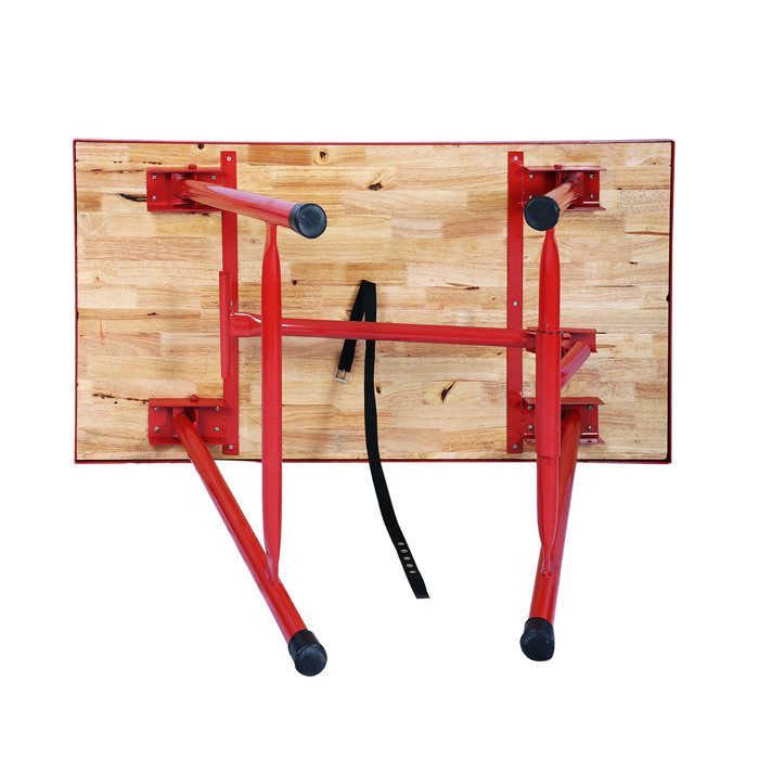 Établi pliable Table d’atelier Pliante Surface de montage 120x62,5 cm Table de travail Bois