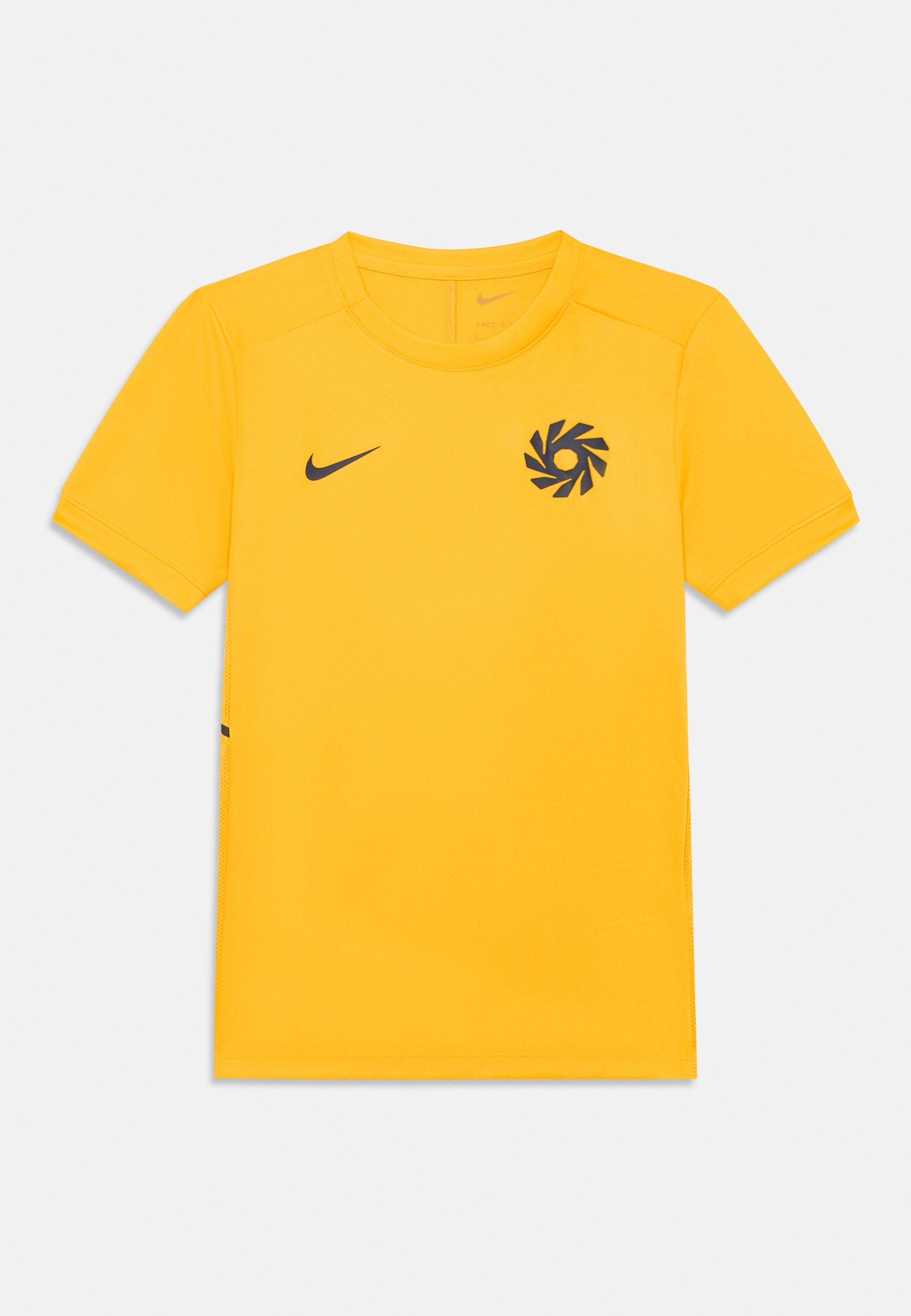 Nike Performance ERLING HAALAND UNISEX - Sport T-shirt - goudkleurig/blauw void