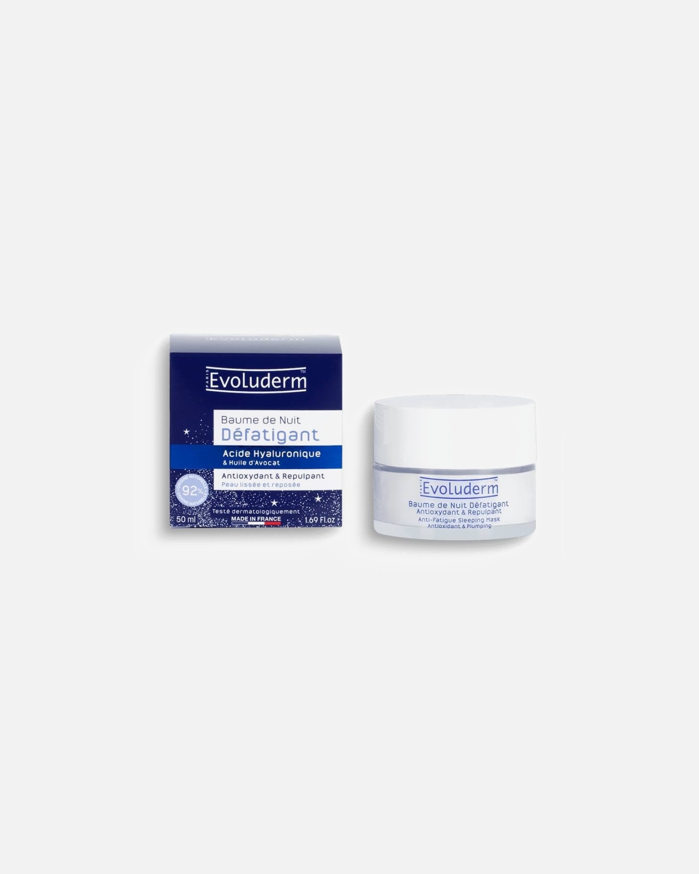Evoluderm Baume de Nuit Défatigant