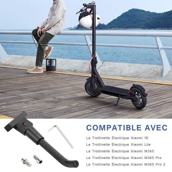 Soporte para patinetes eléctricos Xiaomi M365/Pro, Pro2, Lite y 1S, reposapiés para patinetes eléctricos Xiaomi.