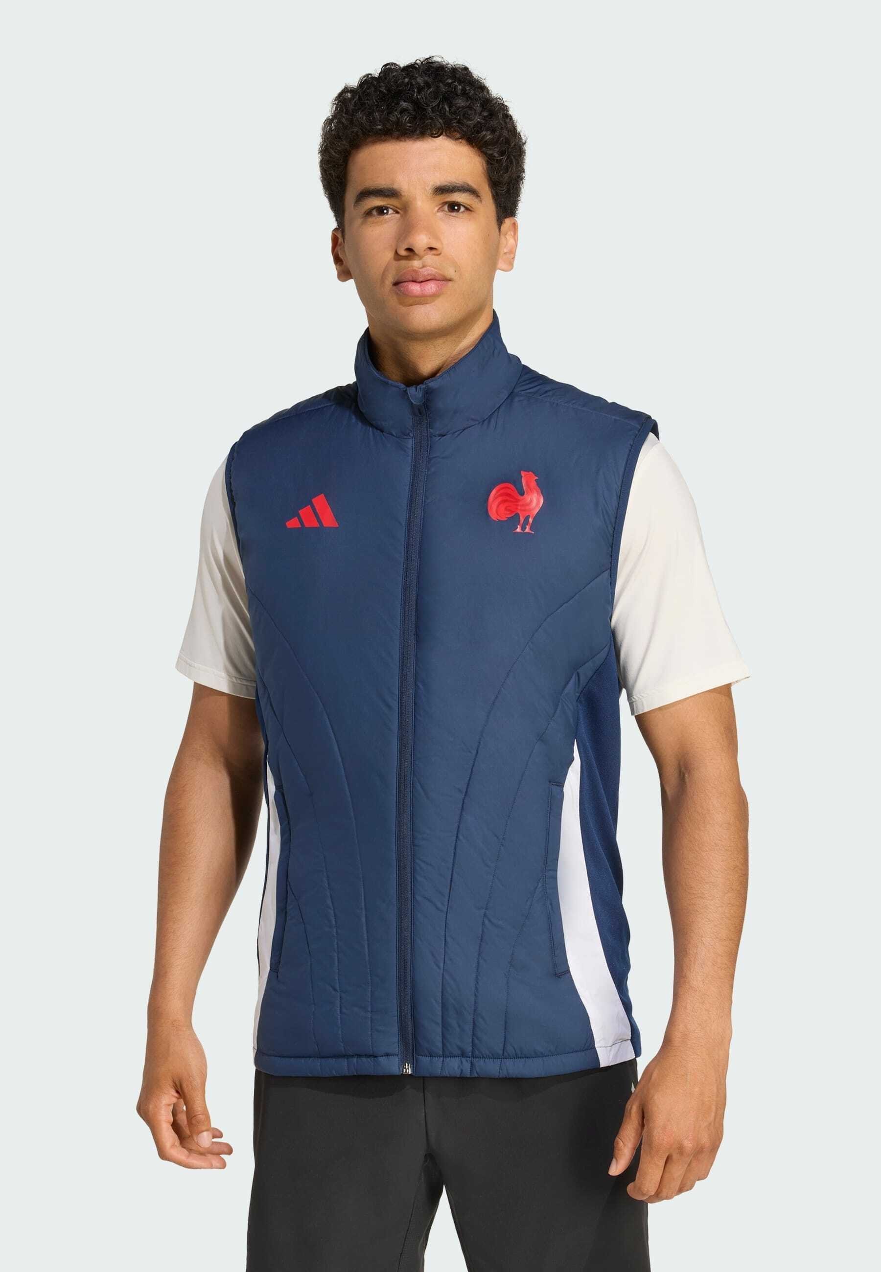 Gilet de performance adidas - bleu marine universitaire