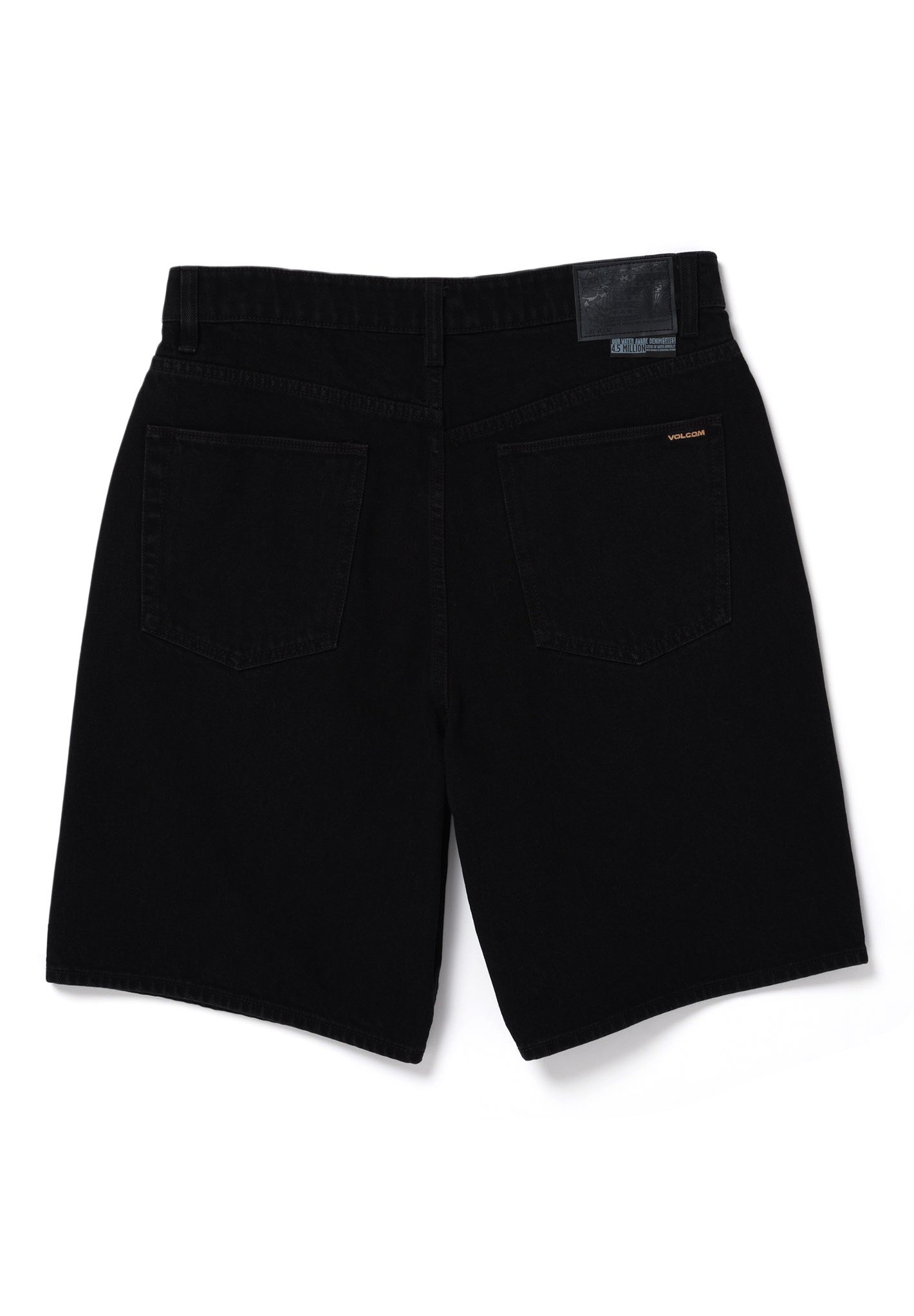 Volcom BILLOW - Denim short - zwart