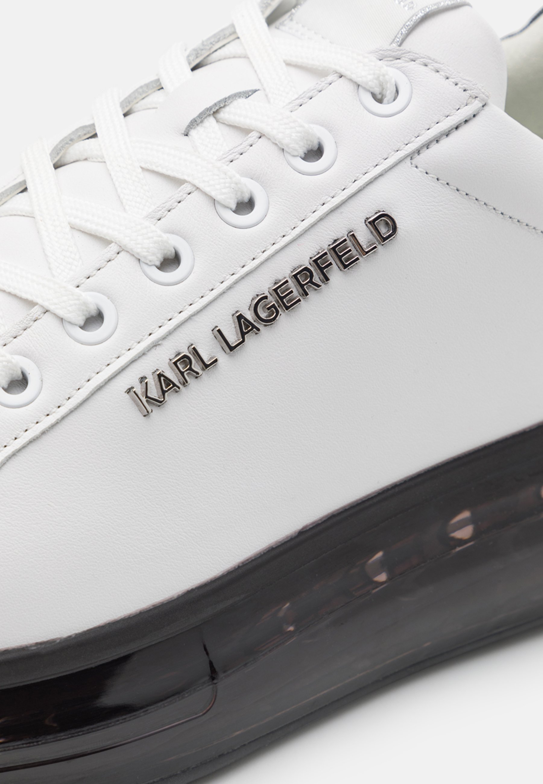 KARL LAGERFELD KAPRI KUSHION LACE - Sneakers - wit/zwart
