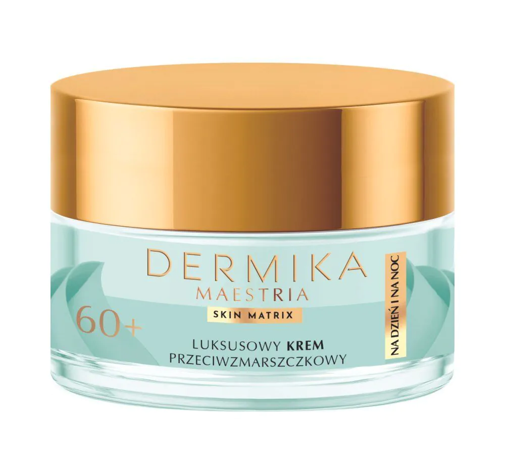 Dermika Maestria Luksusowy krem przeciwzmarszczkowy 60+ na dzień i na noc 50ml