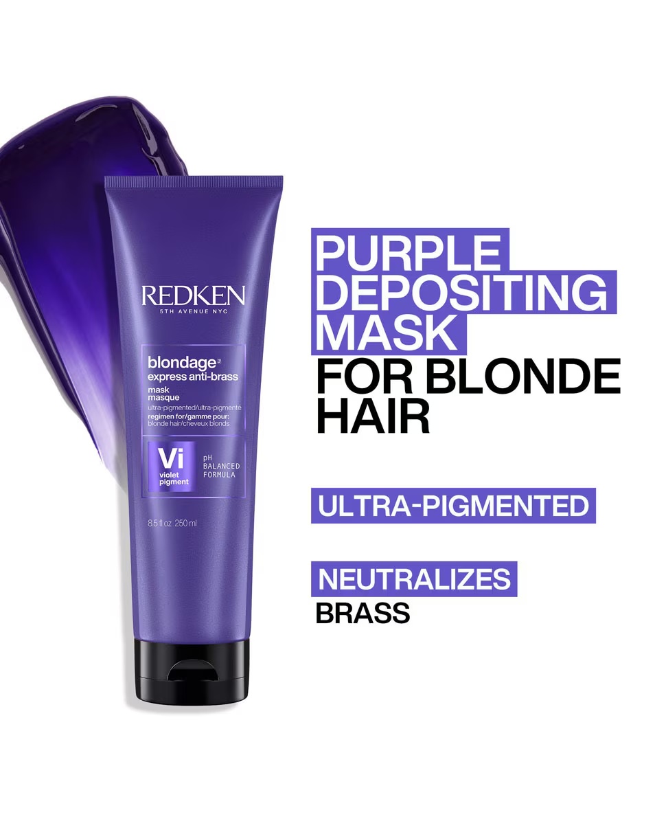 Μάσκα REDKEN Color Extend Blondage - τονωτικό διάλυμα για ντεκαπάζ ή ξανθά μαλλιά