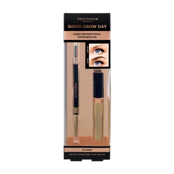 Profusion Cosmetics Good Brow Day -kulmakarvapeite - Vaalea