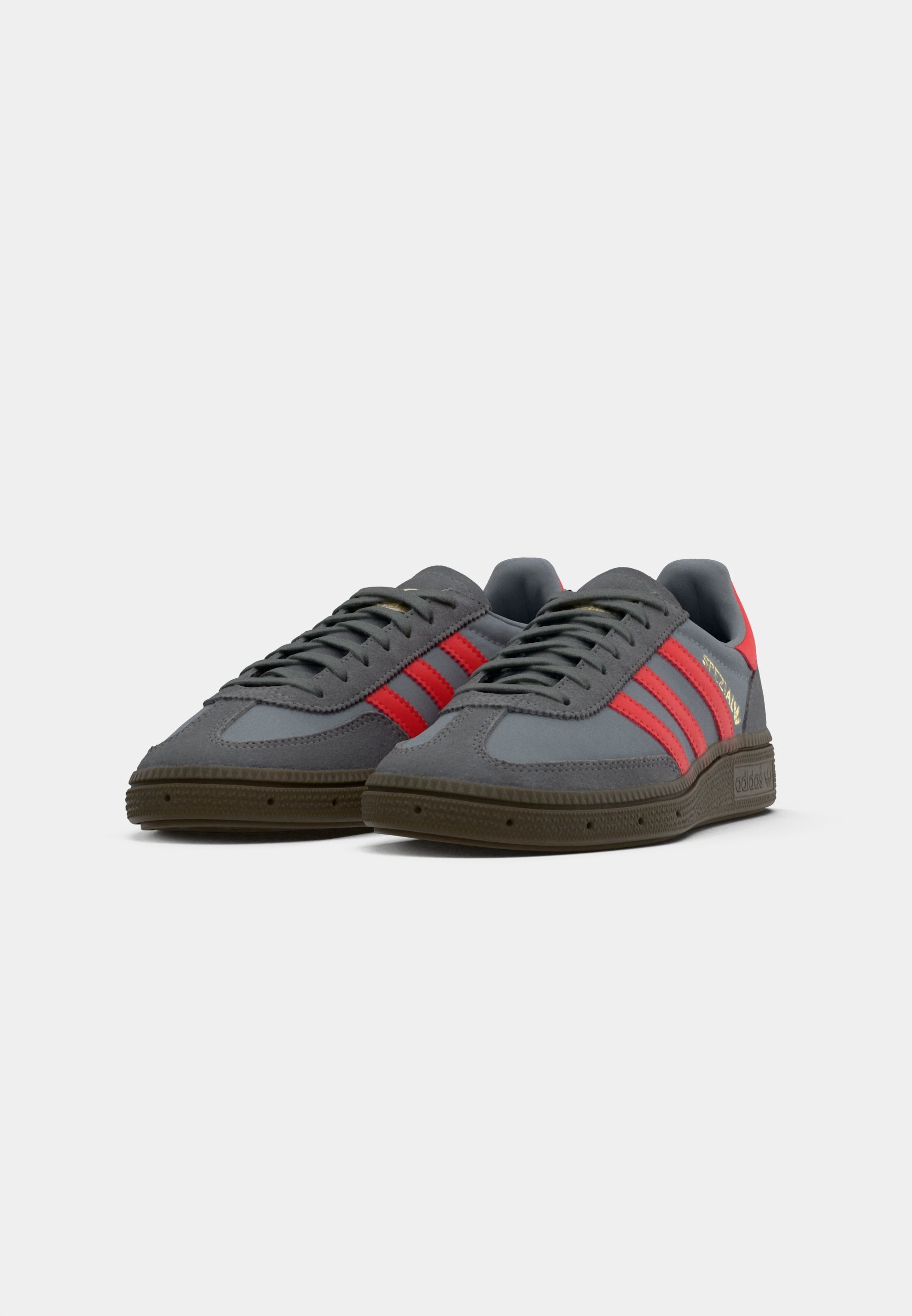 adidas Originals HANDBALL SPEZIAL UNISEX - Sportbačiai - pilki keturi/pilki/raudoni