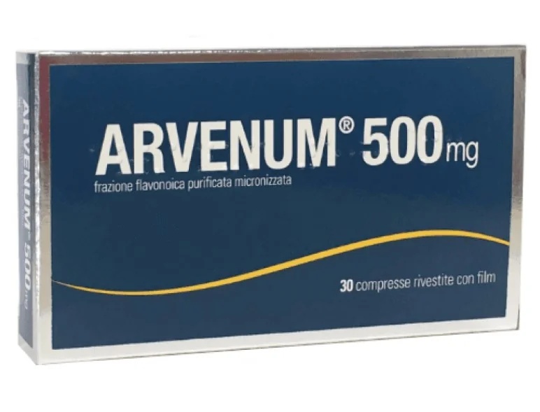 ARVENUM Arvenum 500 30 filmomhulde tabletten 500 mg Flavonoïden Vasoprotector
