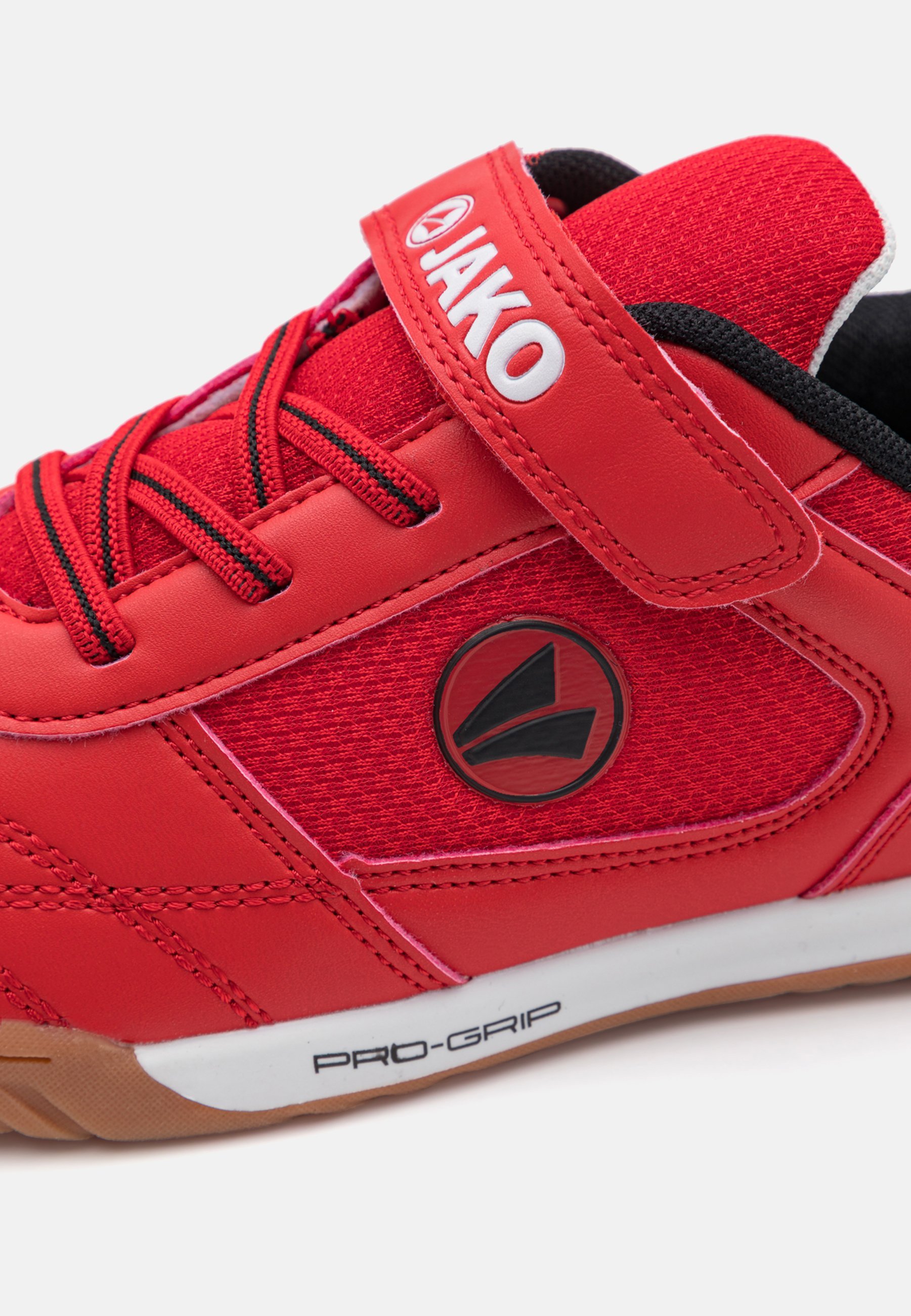 JAKO WINGER UNISEX - Chaussures de tennis multicourts - rouge flamboyant/noir de jais