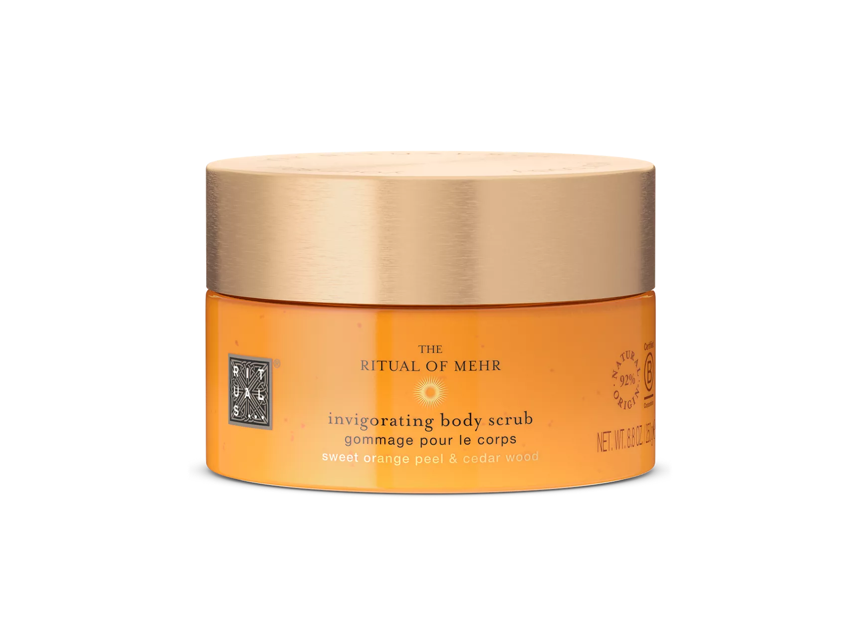 El ritual del exfoliante corporal Mehr