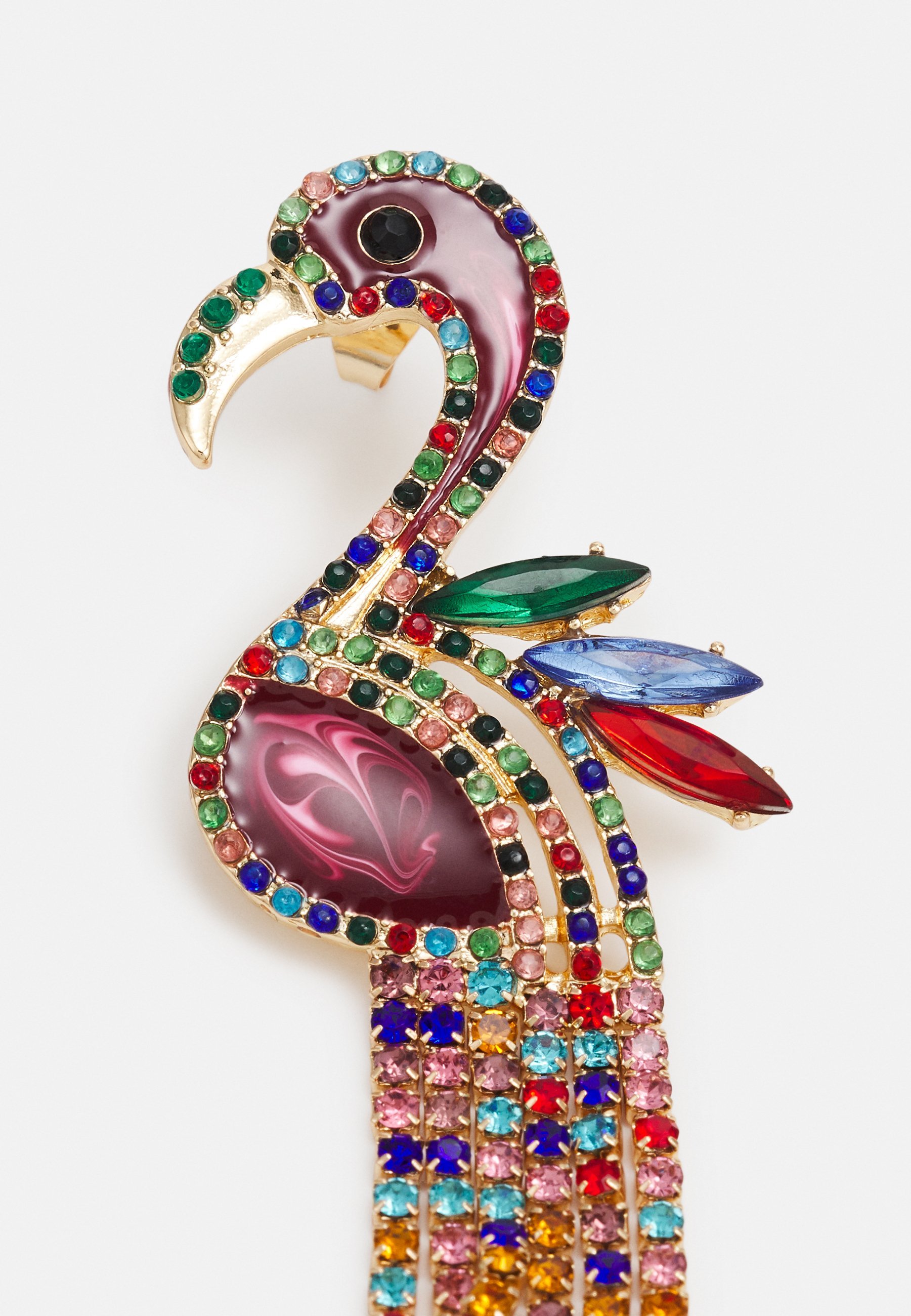 Pieces PCNAJA EARRINGS - Kolczyki - złote/wielokolorowe