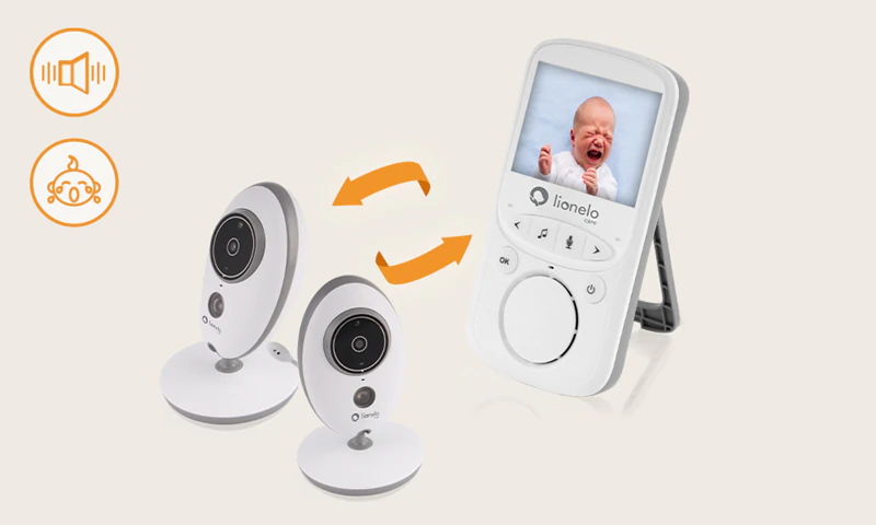 Elektronická chůvička Lionelo Care Babyline 5.1 s kamerou