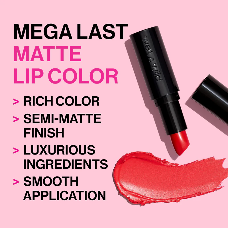 Wet n Wild MegaLast hydraterende lippenstift met matte finish