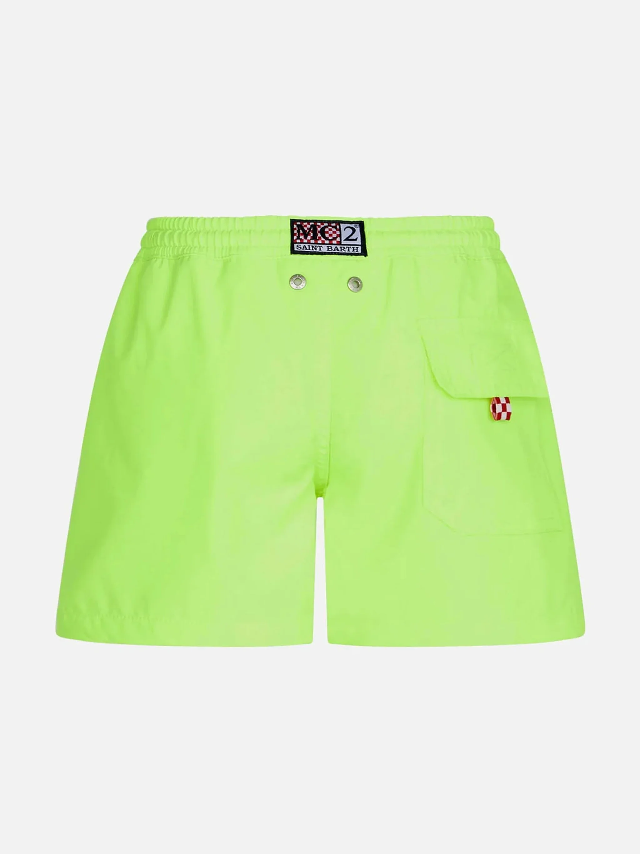 Comfortabel fluorescerend geel kinderzwempak