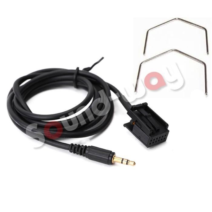 CABLE AUXILIAIRE COMPATIBLE AUTORADIO OPEL