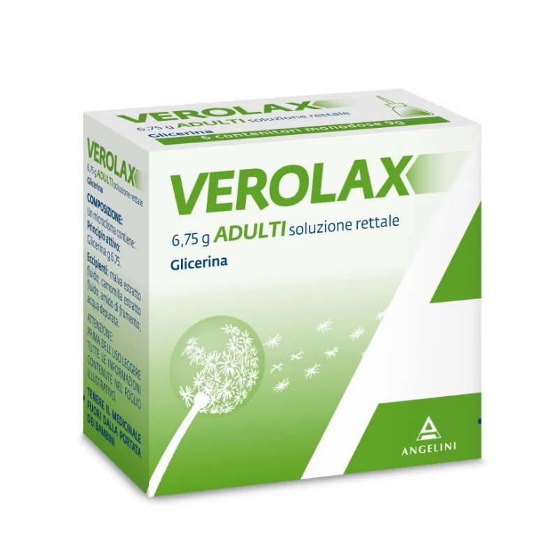 VEROLAX Verolax Adultes 6 lavements 6,75 g Constipation