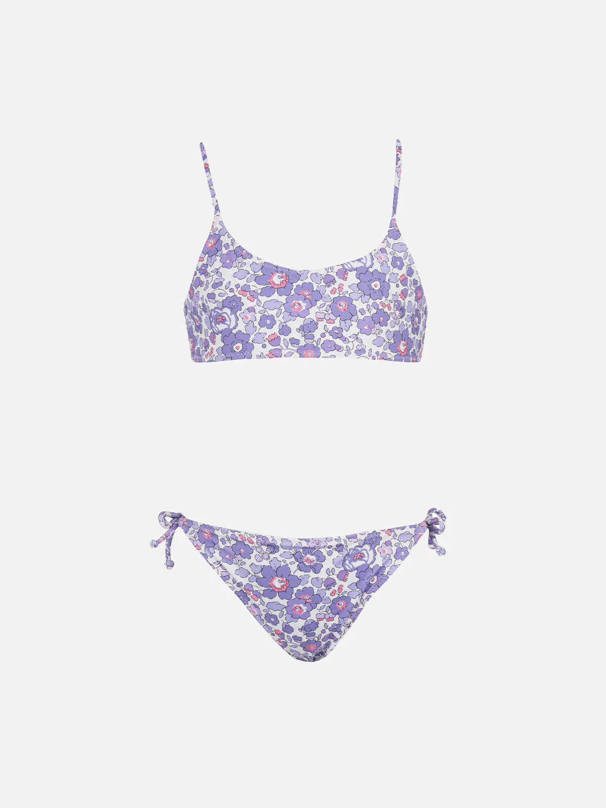 Bikini een bralette double face da bambina Jaiden | REALIZZATO CON TESSU