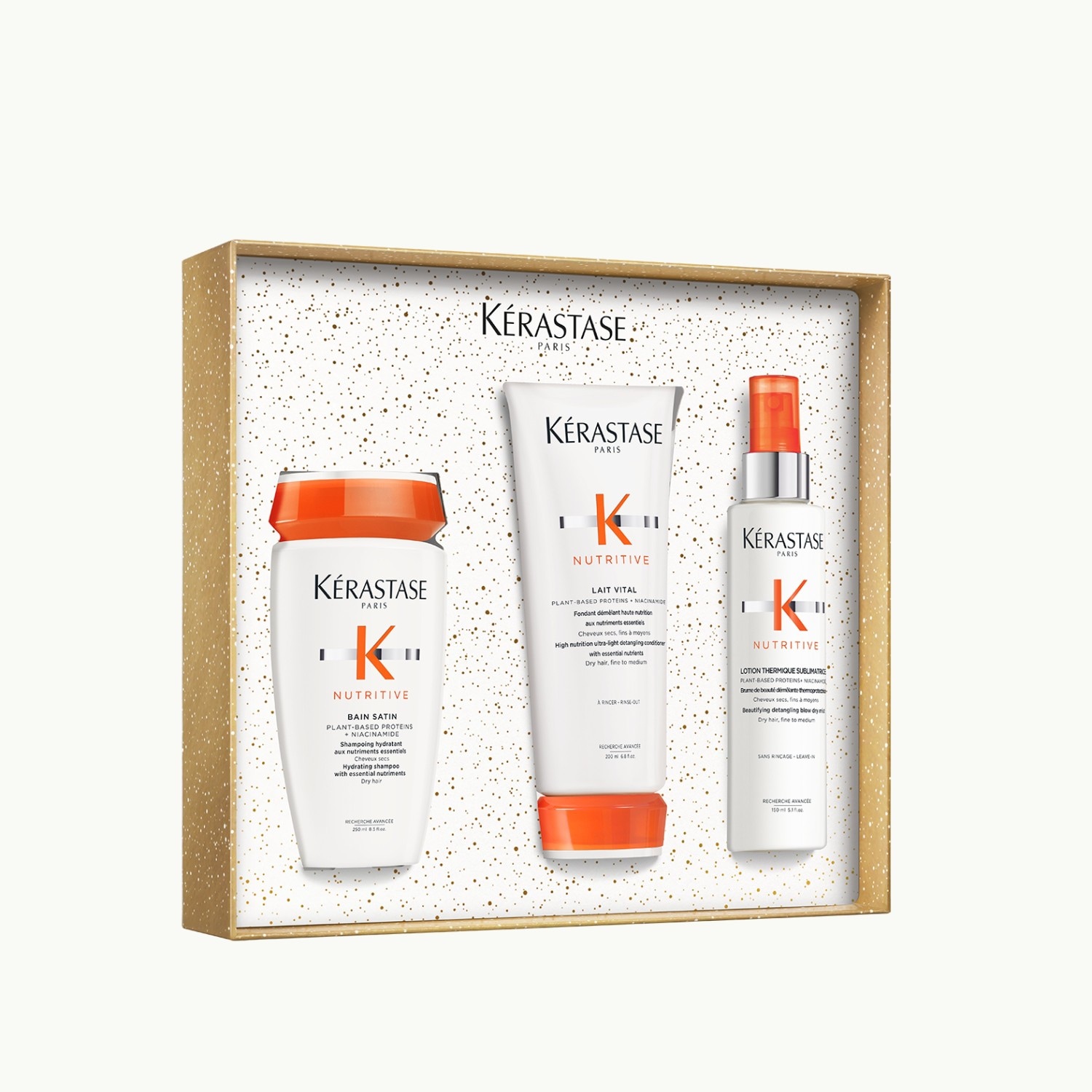 Set de cuidado capilar navideño ligero Kérastase Nutritive – 1 pieza