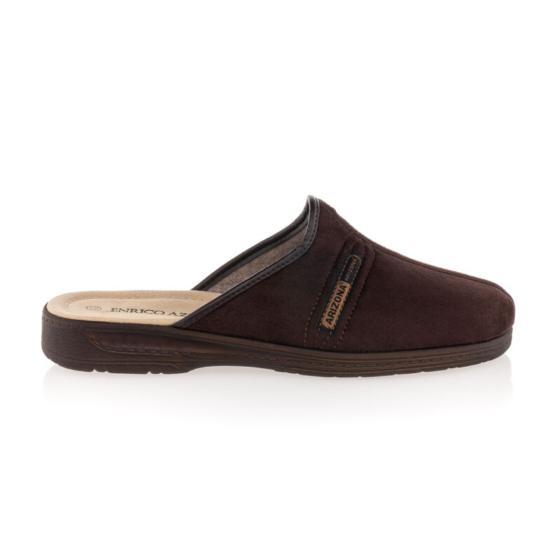 Pantuflas marrones para hombre