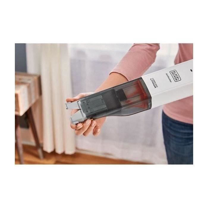 BLACK & DECKER - Handheld Vacuum Cleaner - 12V - Dustbuster Pelican - Pearl White - HLVC315J11QW