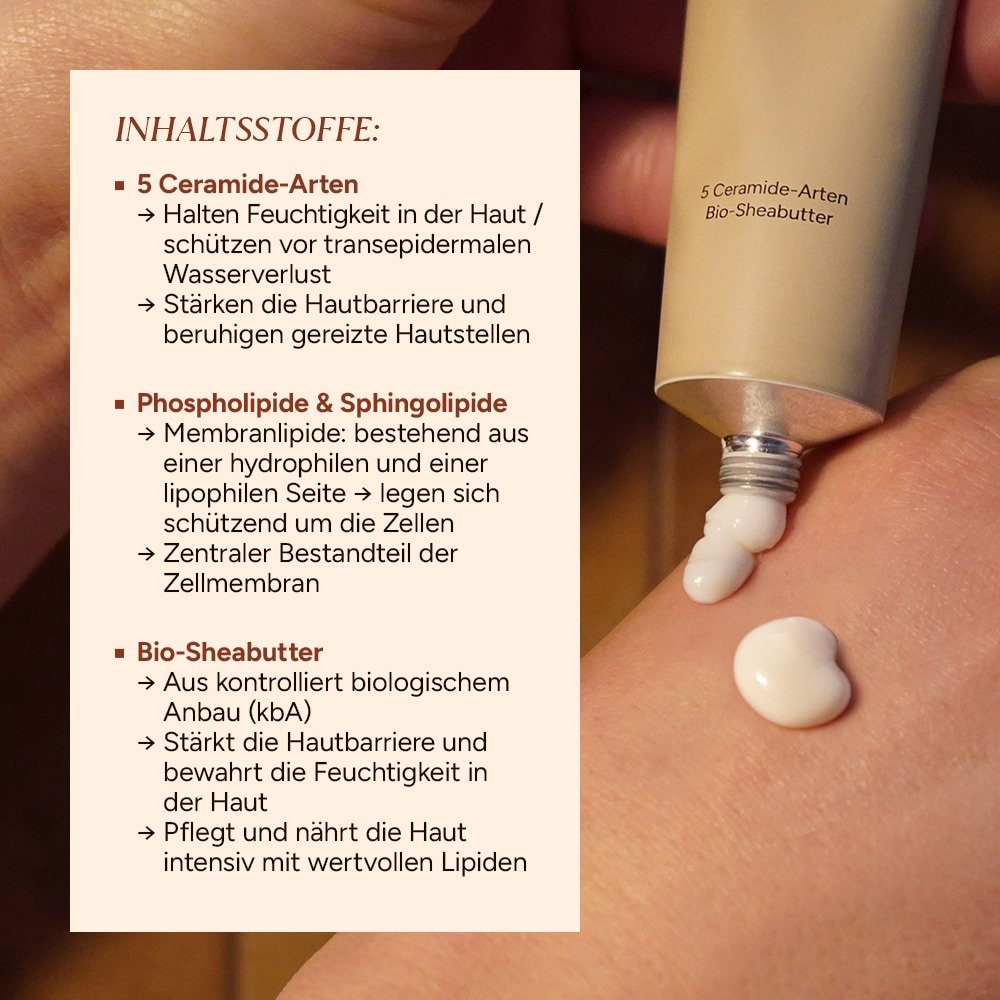 „Juniglück“ rankų kremas su keramidais – 50 ml