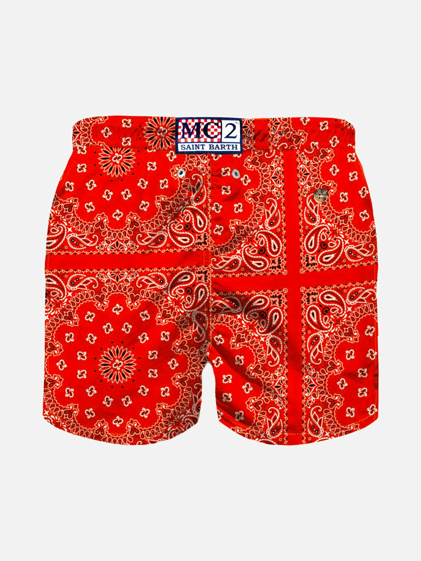 Maiô infantil com estampa de bandana