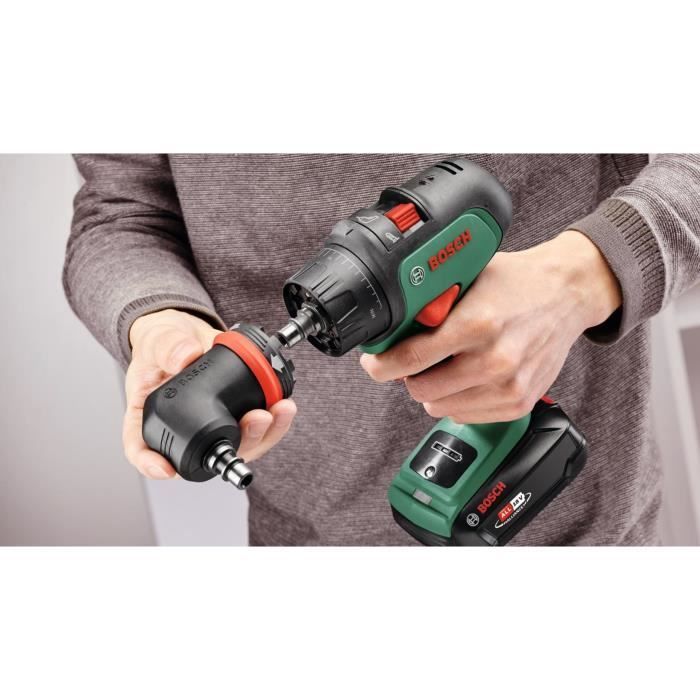 Bosch AdvancedImpact 18 Cordless Impact Drill - 2 x 18V-2.5Ah Batteries - 13mm Keyless Chuck