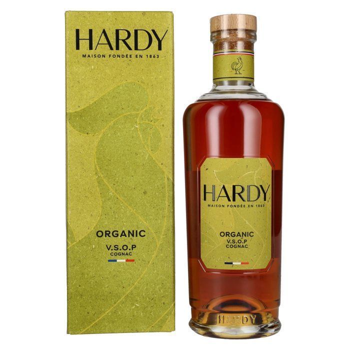 Hardy VSOP Cognac Biologico 40% Vol. 0,7L Confezione Regalo