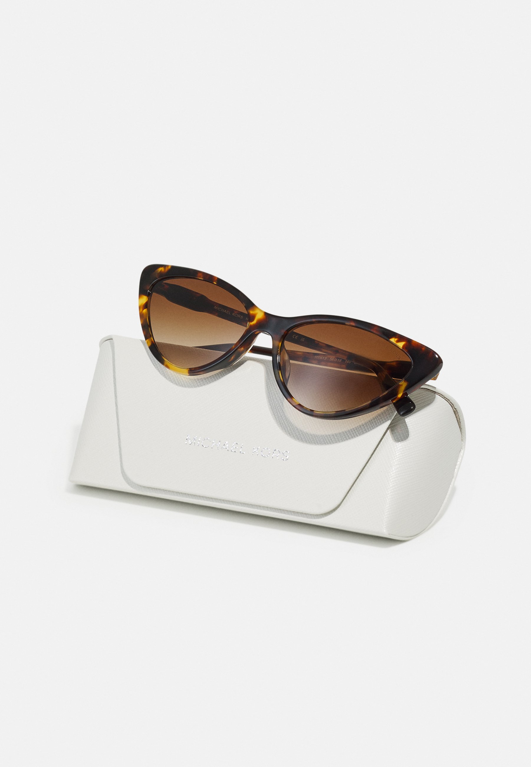 Michael Kors HARBOUR ISLAND - Zonnebril - donker schildpadpatroon