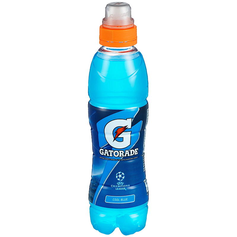 Ringnes Gatorade 0,50 l, Azul frío