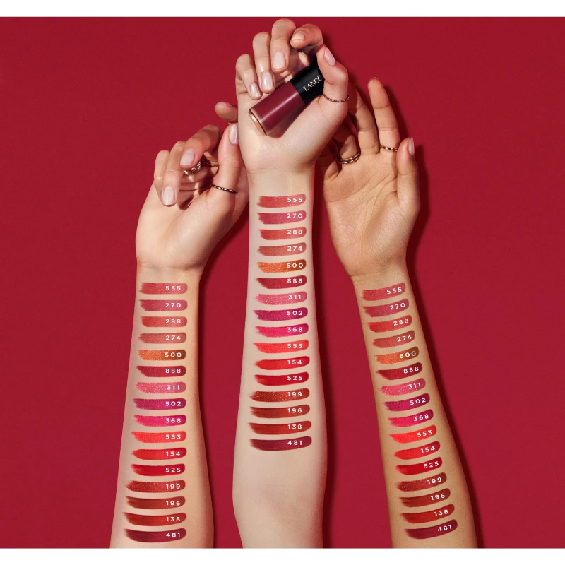 Ruj L'Absolue Rouge Drama Ink 555 Soif De Vivre - Lancôme