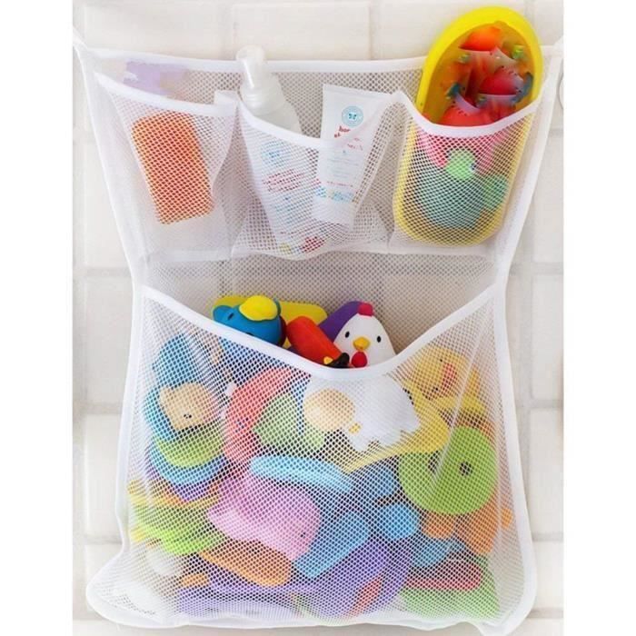 Caja de almacenamiento de juguetes - 33 x 45 cm - Ventosa - Fácil de limpiar