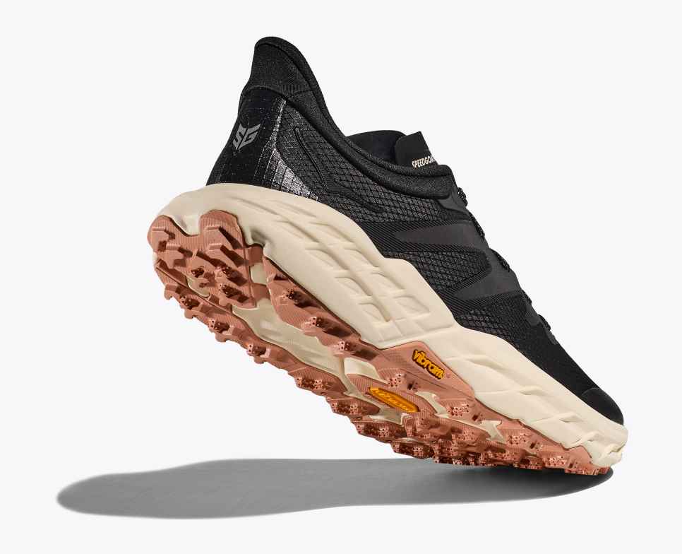HOKA Stealth/Tech Speedgoat 5 Zwart / Albast