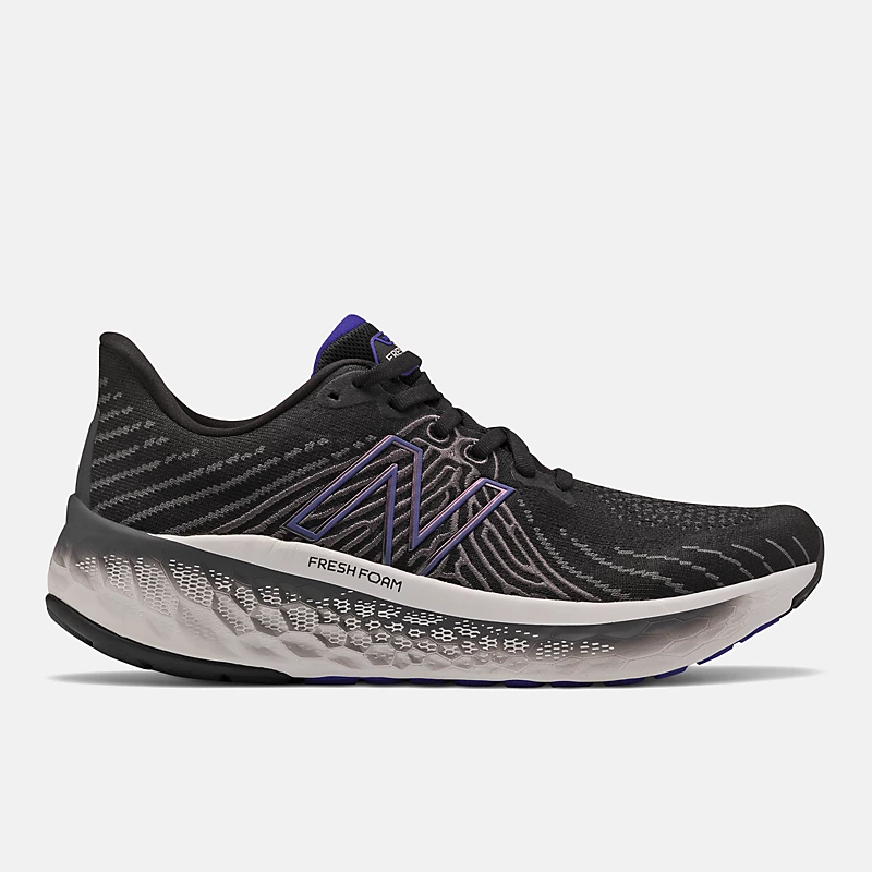 Fresh Foam X Vongo v5 für Herren – Schwarz mit Tiefviolett