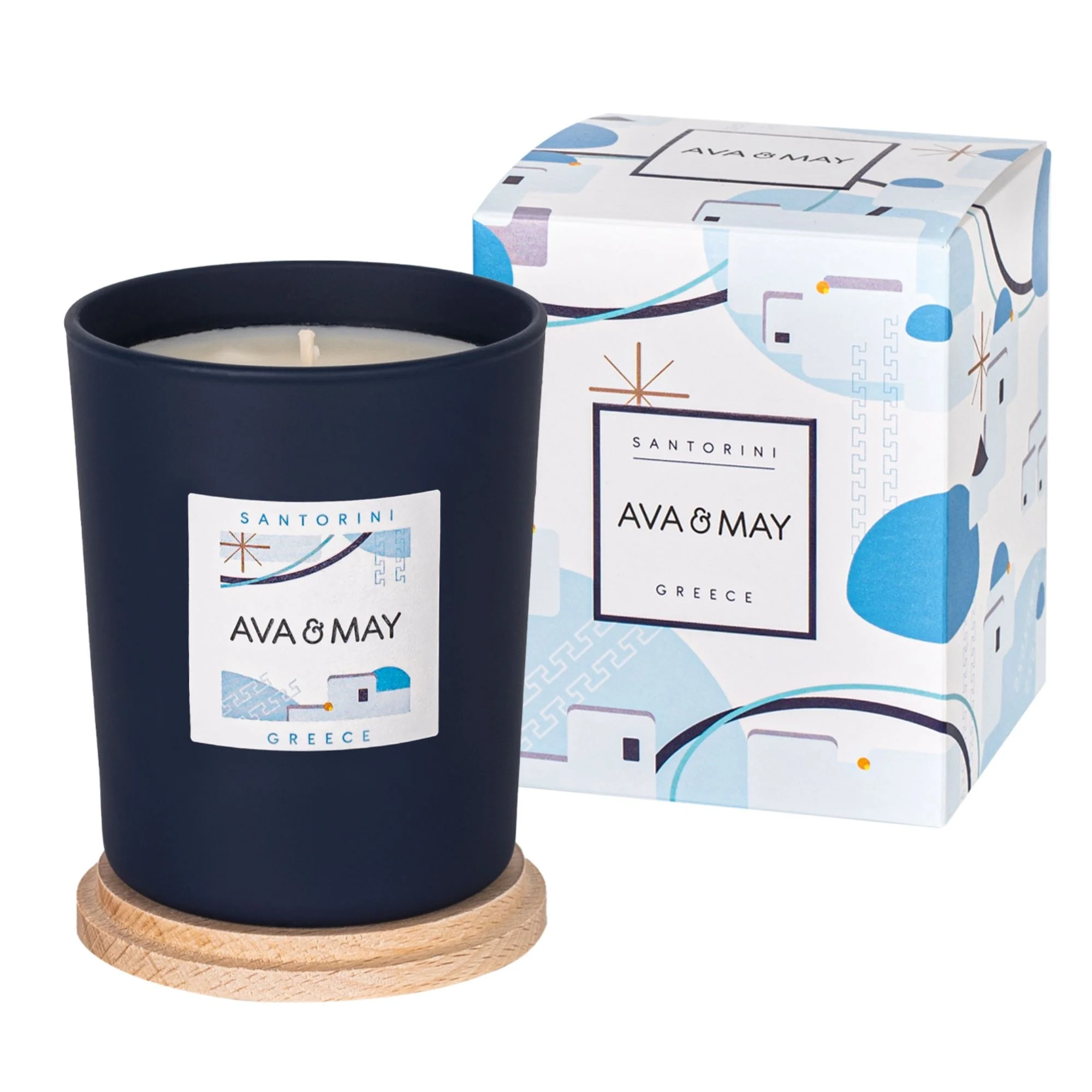 Candele Santorini - Candela Profumata