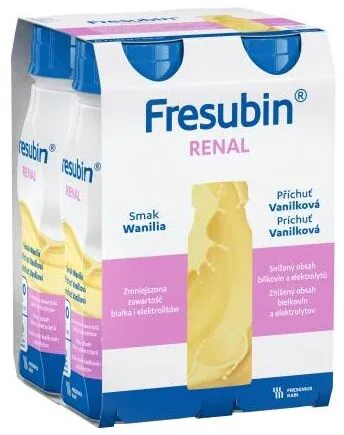Fresubin Renal, Smak Wanilia, Płyn Doustny 4 but. po 200 ml